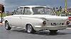 Ford Cortina Mk1 Bruyante Fait Des Temps Bas De 12s Au Santa Pod Raceway