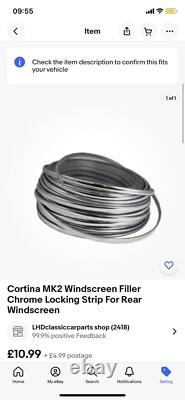 Ford Cortina Mk2 1600e Kit Complet en Caoutchouc Comprend Tout Dans la Description