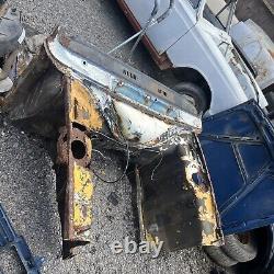 Ford Cortina Mk2 RHD Cloison pare-chocs et panneau de tableau de bord avec partie du plancher et des ailes intérieures