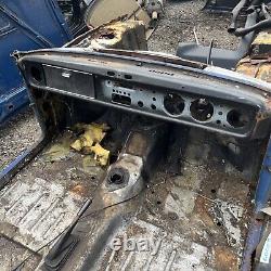 Ford Cortina Mk2 RHD Cloison pare-chocs et panneau de tableau de bord avec partie du plancher et des ailes intérieures
