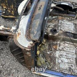Ford Cortina Mk2 RHD Cloison pare-chocs et panneau de tableau de bord avec partie du plancher et des ailes intérieures