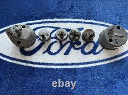 Ford Cortina Mk 2 1600e Gt Jauges Température d'huile Carburant Ampères Compteur de vitesse Compte-tours