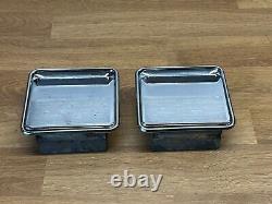 Ford Cortina mk2 Chrome Silver X2 En bon état de marche Articles arrière