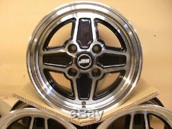 Ford Escort Capri Cortina 6x13 Roues En Alliage Set Jbw Rs4 Spoke Style 13x6 Et16