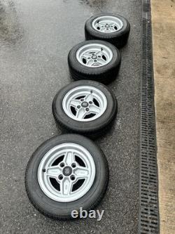 Ford Escort MK1 MK2 / RS2000 / Mexico / Capri / Cortina RS Jantes en alliage à 4 branches