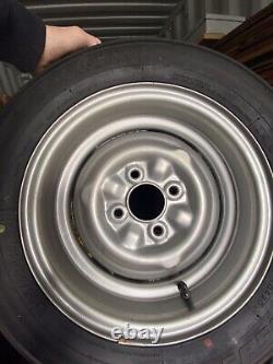Ford Escort Mk1 Cortina Lotus Twin Cam Jantes en Acier