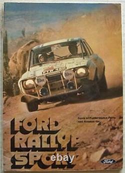 Ford Rallye Sport Performance Pièces Et Accessoires 1971 Capri Escort Cortina