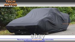 Housse de voiture intérieure en satin noir premium Luxor pour Ford Cortina Mk1 et Mk2