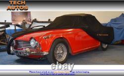 Housse de voiture intérieure en satin noir premium Luxor pour Ford Cortina Mk1 et Mk2