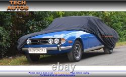 Housse de voiture intérieure en satin noir premium Luxor pour Ford Cortina Mk1 et Mk2