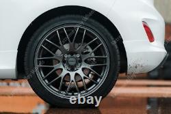 Jantes en alliage 15 Motion pour Ford B Max Cortina Courier Ecosport 4x108 Grises