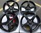 Jantes En Alliage 15 Pace Pour Ford B Max Cortina Courier Ecosport 4x108 Noires