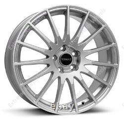 Jantes en alliage 15 Pulse pour Ford B Max Cortina Courier Ecosport 4x108 Argent