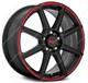 Jantes En Alliage 15 Pouces Mr142 Pour Ford B-max Cortina Courier Ecosport 4x108 Br