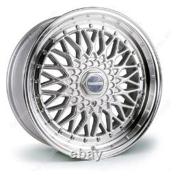 Jantes en alliage 16 DRRS pour Ford B Max Cortina Courier Ecosport 4x108 Argent Ss