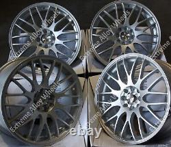 Jantes en alliage 16 Motion pour Ford B Max Cortina Courier Ecosport 4x108 Argent