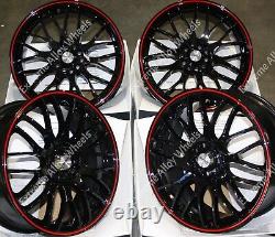 Jantes en alliage 16 Motion pour Ford B Max Cortina Courier Ecosport 4x108 Noires