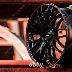 Jantes en alliage 16 Motion pour Ford B Max Cortina Courier Ecosport 4x108 Noires