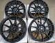 Jantes En Alliage 16 Neo Pour Ford B Max Cortina Courier Ecosport 4x108 Noires