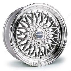 Jantes en alliage 16 RS pour Ford B Max Cortina Courier Ecosport 4x108 Argent Ss