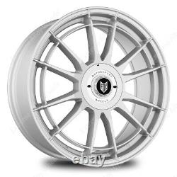 Jantes en alliage 16 VR4 pour Ford B Max Cortina Courier Ecosport 4x108 Argent