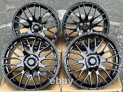 Jantes en alliage 17 Motion pour Ford B Max Cortina Courier Ecosport 4x108 noires