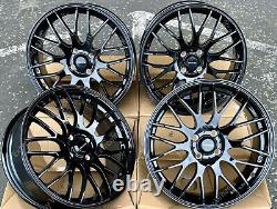 Jantes en alliage 17 Motion pour Ford B Max Cortina Courier Ecosport 4x108 noires