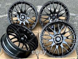 Jantes en alliage 17 Motion pour Ford B Max Cortina Courier Ecosport 4x108 noires