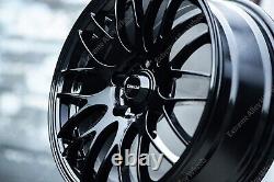 Jantes en alliage 17 Motion pour Ford B Max Cortina Courier Ecosport 4x108 noires