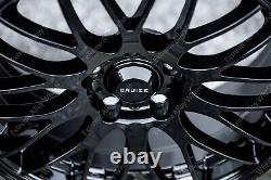 Jantes en alliage 17 Motion pour Ford B Max Cortina Courier Ecosport 4x108 noires