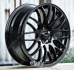 Jantes en alliage 17 Motion pour Ford B Max Cortina Courier Ecosport 4x108 noires