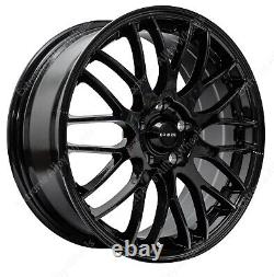 Jantes en alliage 17 Motion pour Ford B Max Cortina Courier Ecosport 4x108 noires