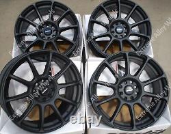 Jantes en alliage 17 Neo pour Ford B Max Cortina Courier Ecosport 4x108 Noires