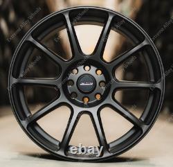 Jantes en alliage 17 Neo pour Ford B Max Cortina Courier Ecosport 4x108 Noires