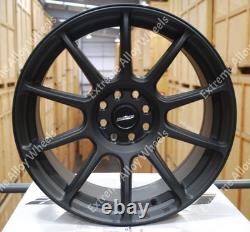 Jantes en alliage 17 Neo pour Ford B Max Cortina Courier Ecosport 4x108 Noires