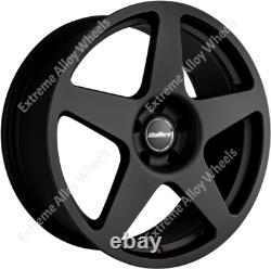 Jantes en alliage 17 pouces Cinq pour Ford B Max Cortina Courier Ecosport 4x108 Noir