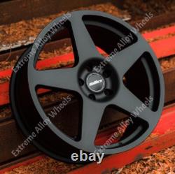 Jantes en alliage 17 pouces Cinq pour Ford B Max Cortina Courier Ecosport 4x108 Noir
