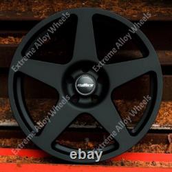 Jantes en alliage 17 pouces Cinq pour Ford B Max Cortina Courier Ecosport 4x108 Noir