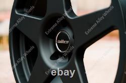 Jantes en alliage 17 pouces Cinq pour Ford B Max Cortina Courier Ecosport 4x108 Noir