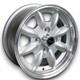 Jantes En Aluminium Minilite Style Argent Pour Ford Cortina Mk2 8x13 Et -6