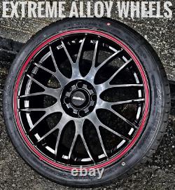 Jantes et pneus en alliage 17 Motion pour Ford B Max Cortina Courier Ecosport 4x108
