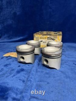Jeu de pistons neufs + 40 Hepolit pour Ford Escort Mk1 Mk2 Cortina Mk2,3 1.6 Xflow