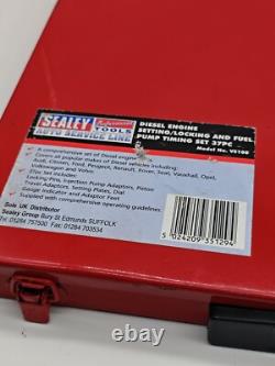 Jeu de réglage de verrouillage du moteur diesel Sealey VS100 B pour le calage de la pompe à carburant - 37 pièces