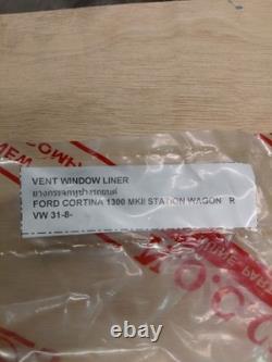 Joints de fenêtre latérale du panneau arrière 1/4 de la Ford Cortina Mk2 Estate
