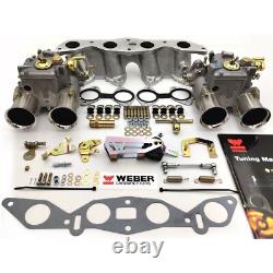 KIT DE CARBURATEUR GENUINE TWIN WEBER 45 DCOE POUR FORD OHC ESCORT CORTINA PINTO 2.0/2.1 KIT DE CARBURATEUR GENUINE TWIN WEBER 45 DCOE POUR FORD OHC ESCORT CORTINA PINTO 2.0/2.1