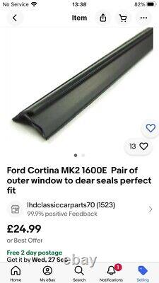 'Kit Ford Cortina MK2 2 portes comprend les articles sur l'image'