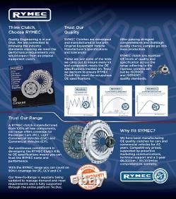 Kit d'embrayage 3 en 1 Rymec JT8050 pour FORD Capri, FORD Escort, Granada, P100, Sierra Kit d'embrayage 3 en 1 Rymec JT8050 pour FORD Capri, FORD Escort, Granada, P100, Sierra