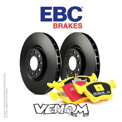 Kit de Freins Avant EBC Disques et Plaquettes pour Ford Escort Mk1 1.6 TC 110 68-72