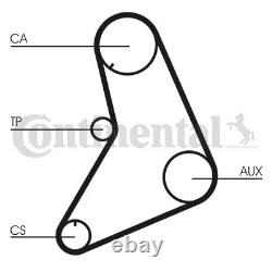 Kit de courroie de distribution Ct687k1 Continental Ctam I
