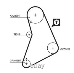Kit de courroie de distribution GATES K015069 compatible avec Ford Capri Consul Cortina Escort Granada P100